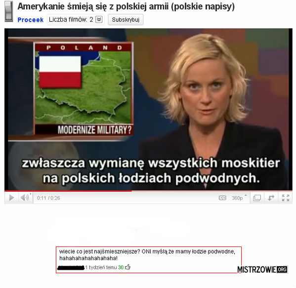 Amerykanie śmieją się z polskiej armii II –  