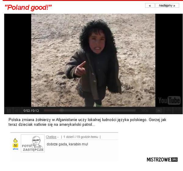 Poland good –  
