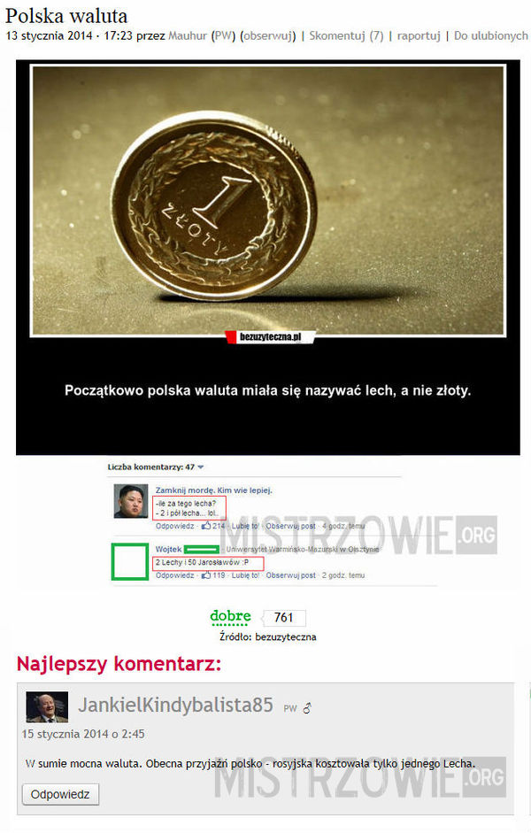 Polska waluta 2 –  