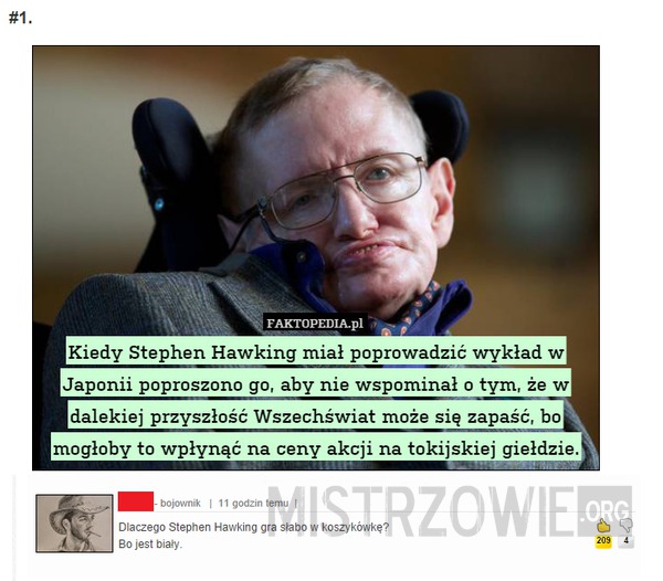 Hawking koszykarz –  