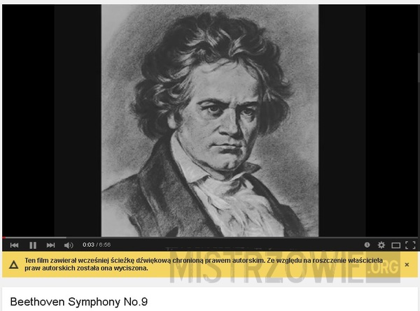 Ktoś ma prawa autorskie do twórczości Bethovena? –  