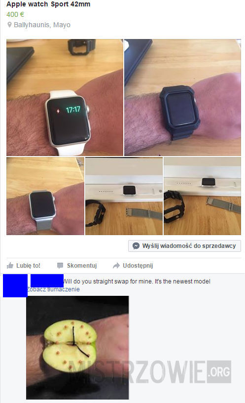 Apple watch –  