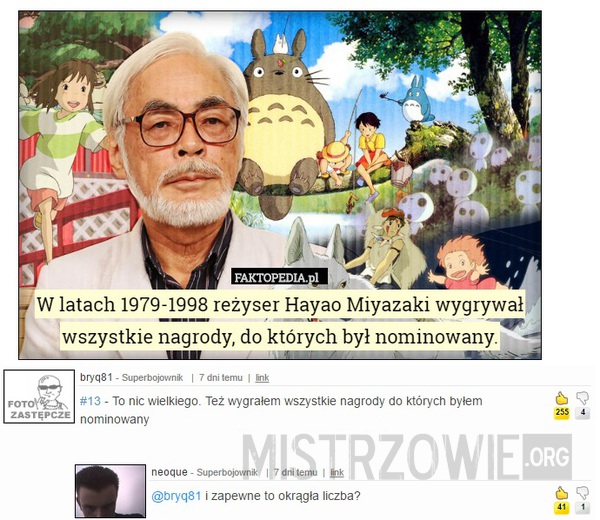 Hayao Miyazaki –  