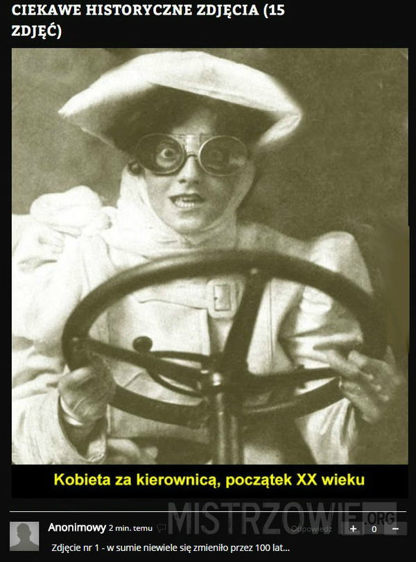 Kobieta za kierownicą –  