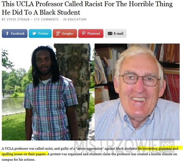 Racism –  