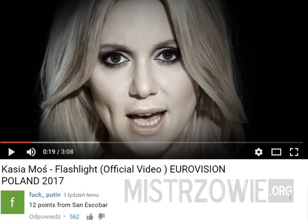 Kasia Moś - Flashlight –  