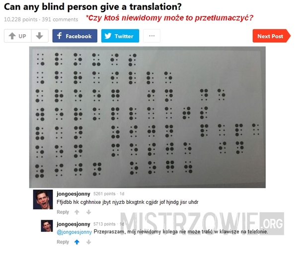 Tłumacz Braille&#039;a –  