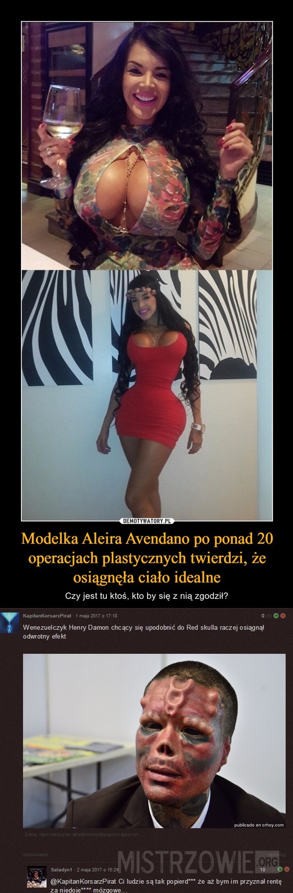 Modelka Aleira Avendano –  