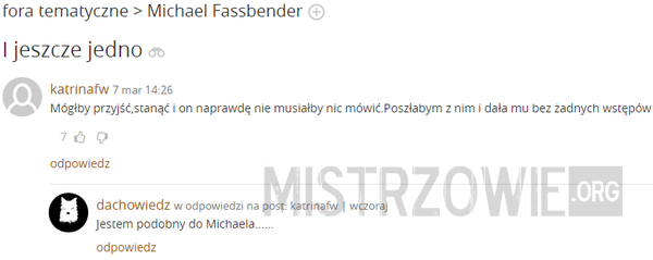 Michael Fassbender –  