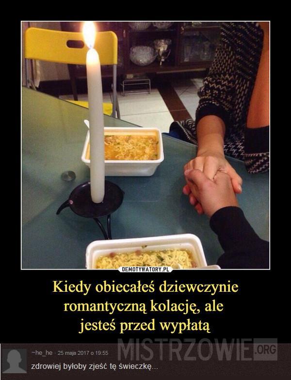 Romantyczna kolacja –  