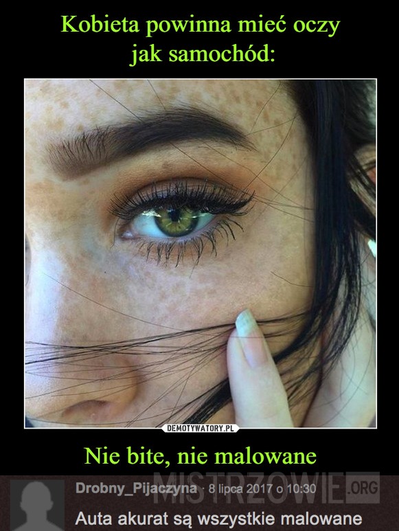 Oczy kobiety –  