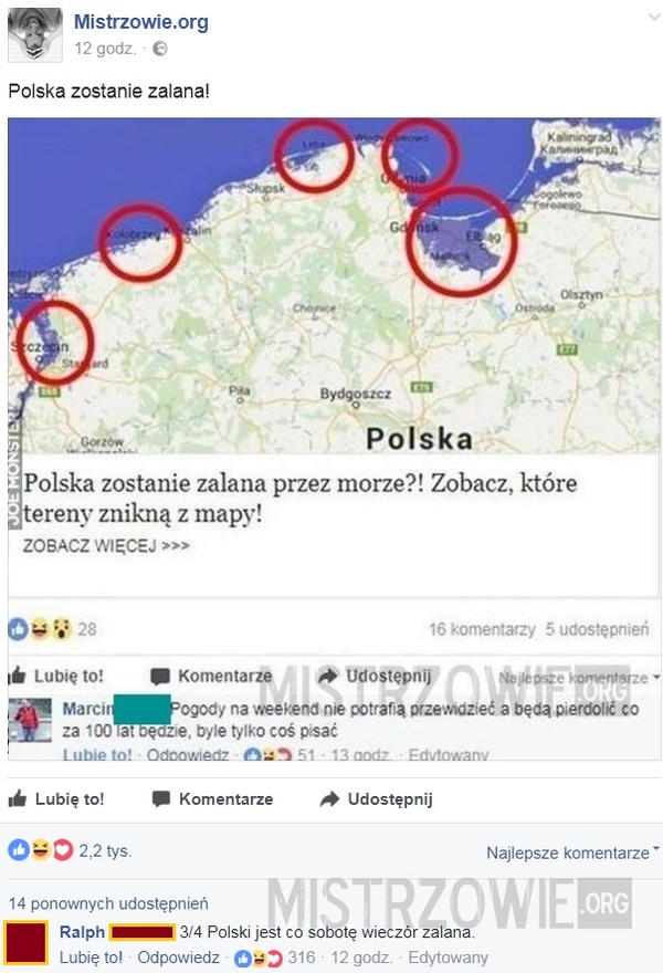 Polska zostanie zalana 2 –  