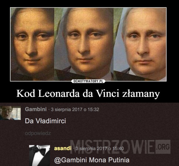 Kod Leonarda da Vinci –  