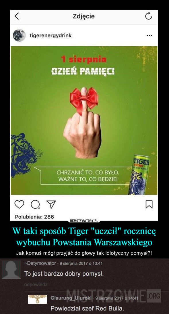 Tiger –  