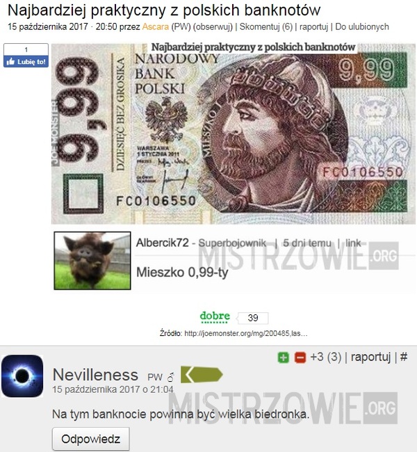 Najbardziej praktyczny z polskich banknotów 2 –  