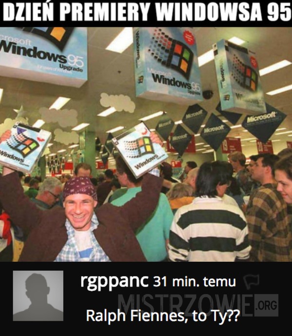 Dzień premiery Windowsa 95 –  