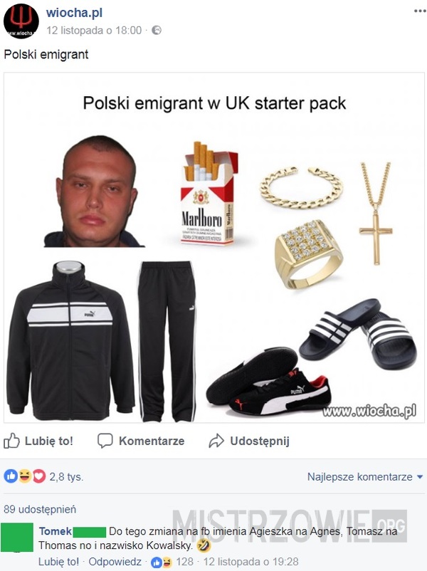 Polski emigrant –  