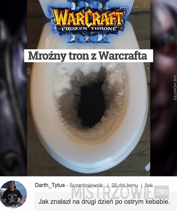 Mroźny tron z Warcrafta –  