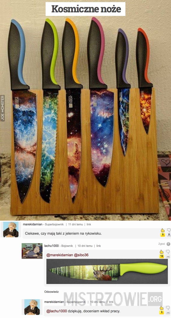 Kosmiczne noże –  