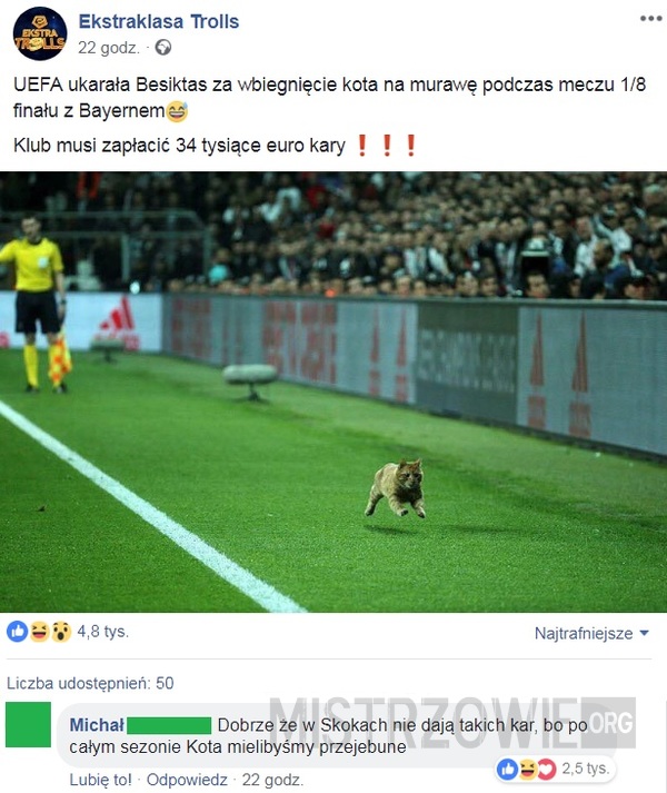 Kara od UEFA –  