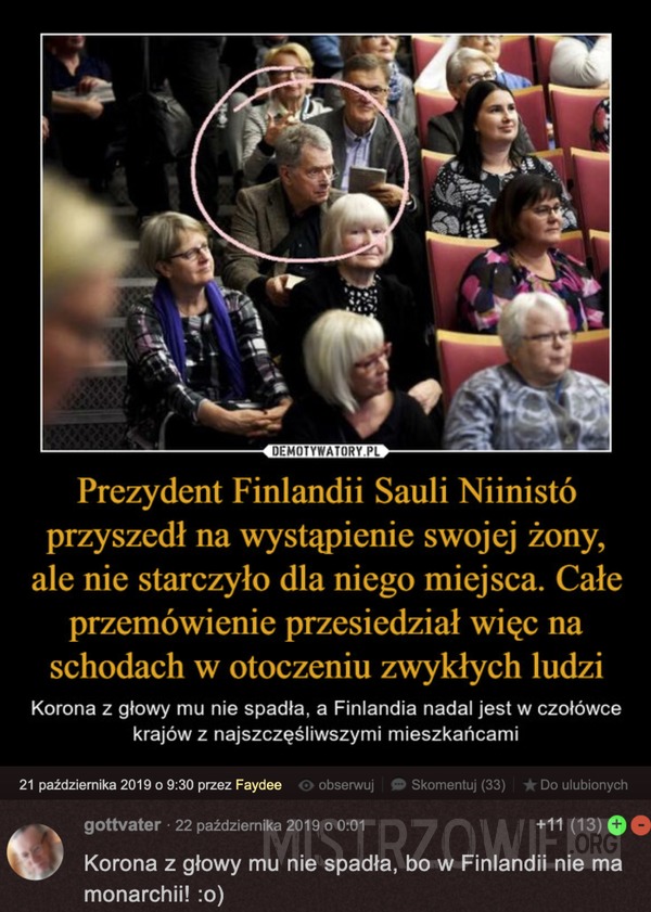 Prezydent Finlandii –  