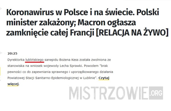 News z województwa lublińskiego –  