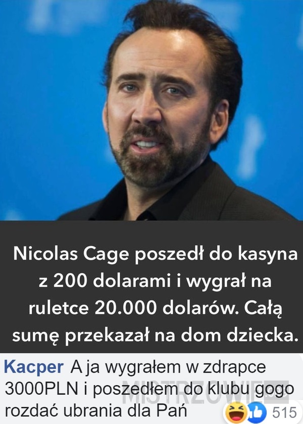 Nicolas Cage –  