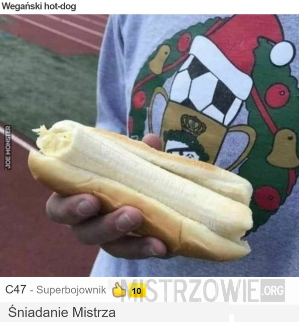 Wegański hot-dog –  