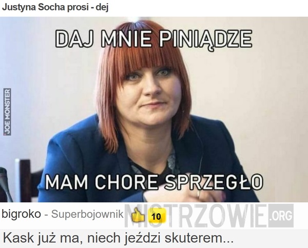 Justyna Socha prosi - dej –  