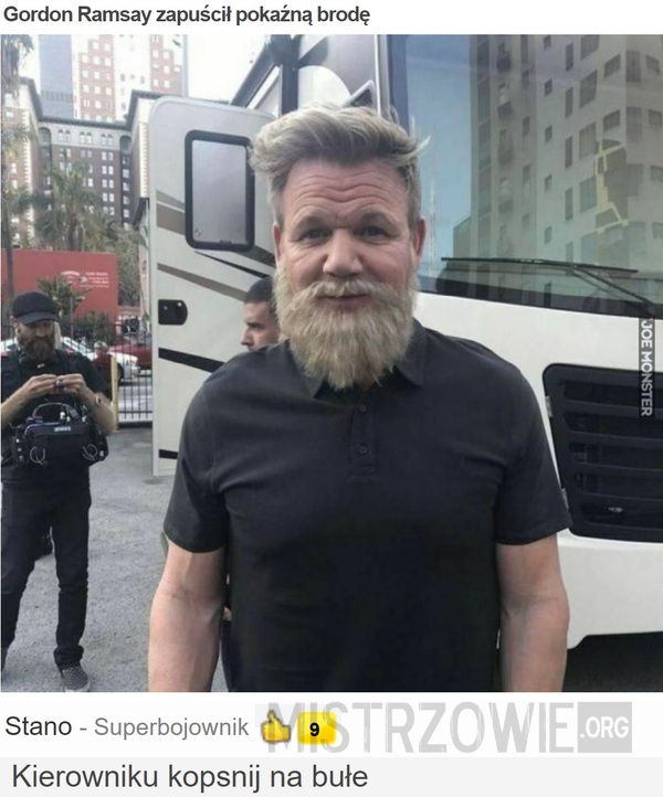 Gordon Ramsay zapuścił pokaźną brodę –  