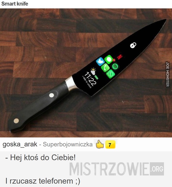 Smart knife –  