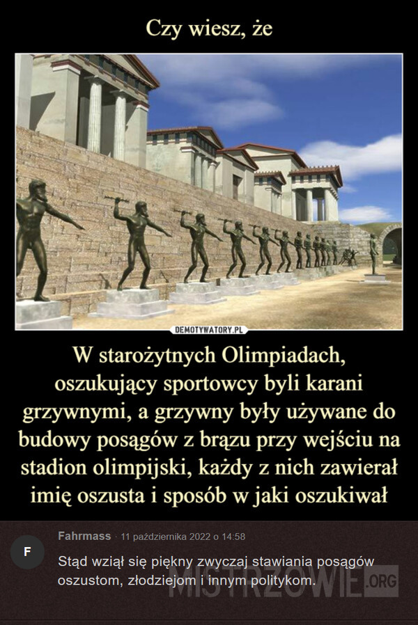Starożytne Olimpiady –  