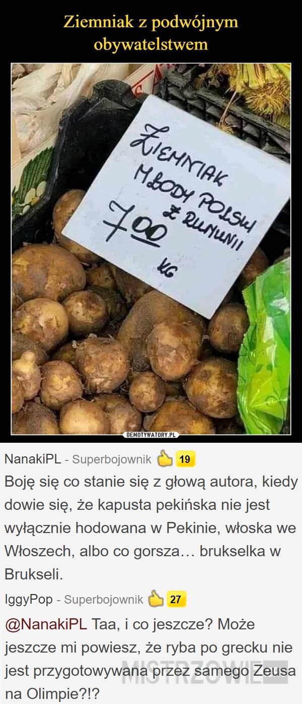 Ziemniaki –  