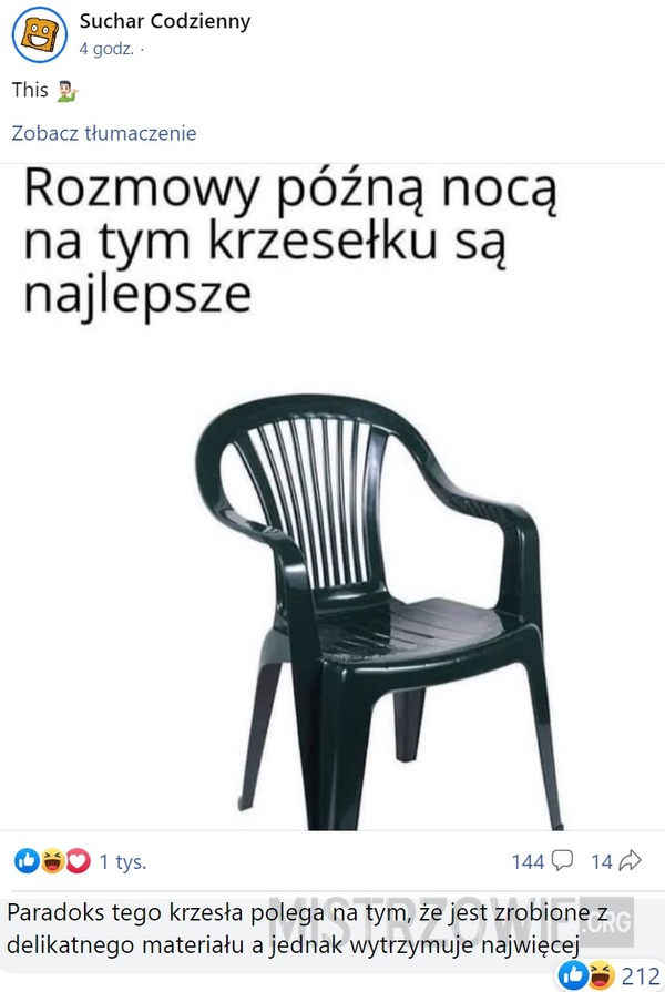 Krzesło –  
