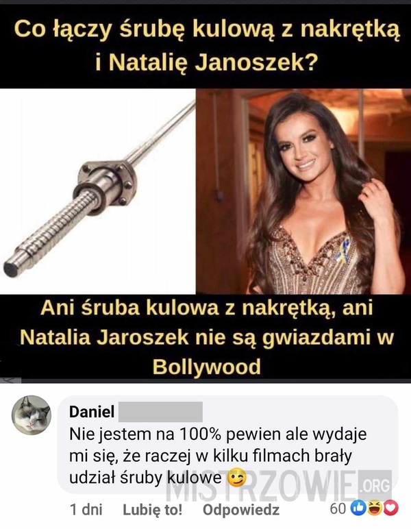 Janoszek vs. śruba –  