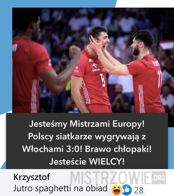 Polska Mistrzem Europy –  