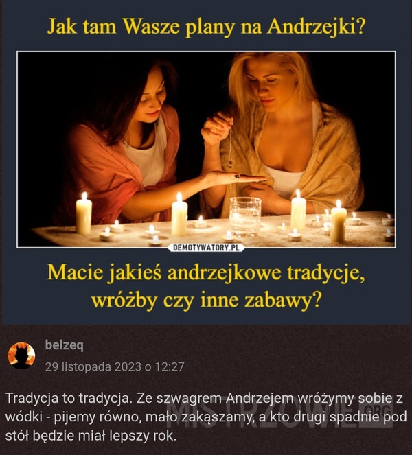 Andrzejki –  