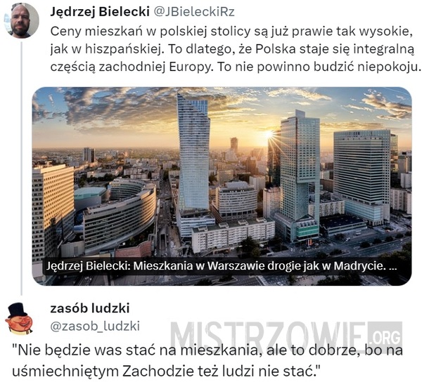 Ceny mieszkań w polskiej stolicy –  