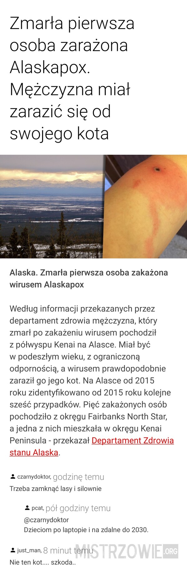 Alaskapox –  