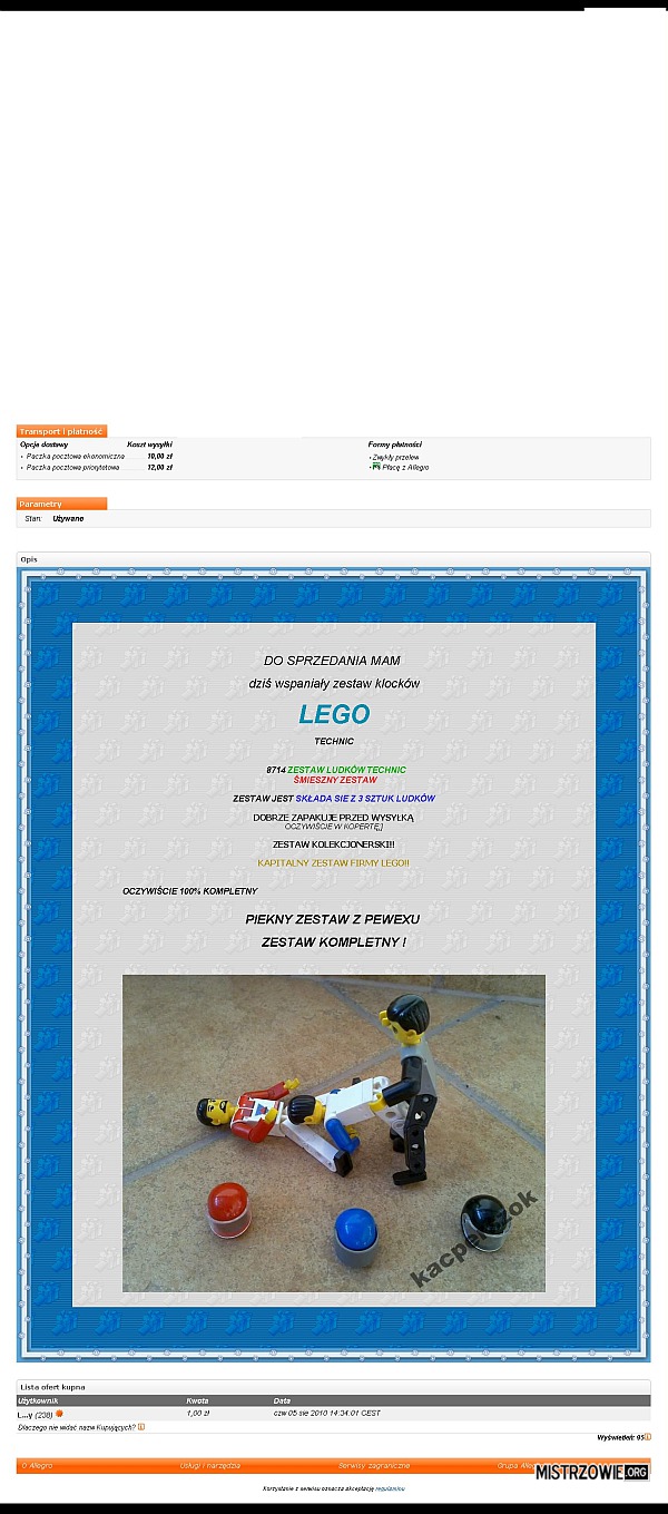 Lego Technic –  