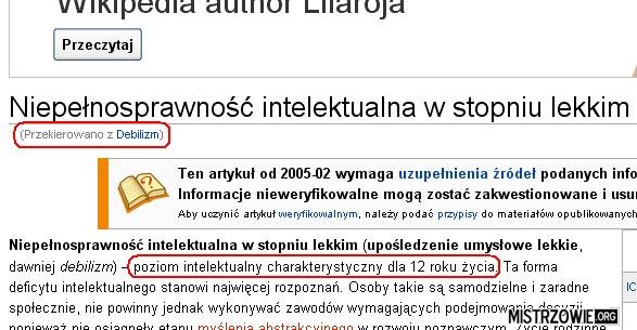 Wikipedia już wie... –  