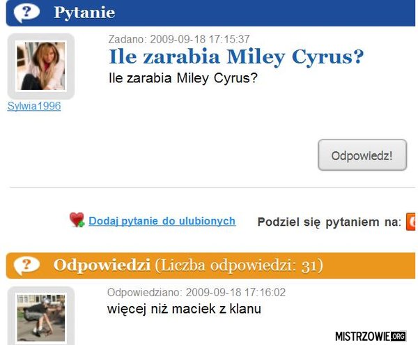 Maciek &amp; Miley –  