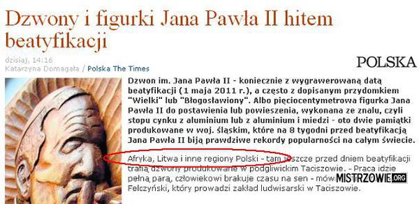 Inne regiony Polski –  