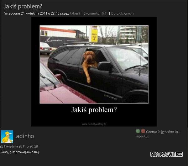 Problem –  
