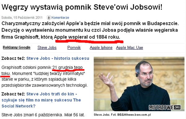 Steve Jobs –  