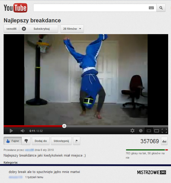 Najlepszy breakdance –  