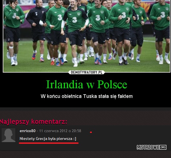 Irlandia w Polsce –  