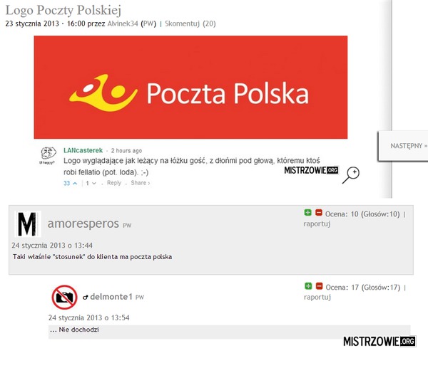Logo Poczty Polskiej vol.2 –  