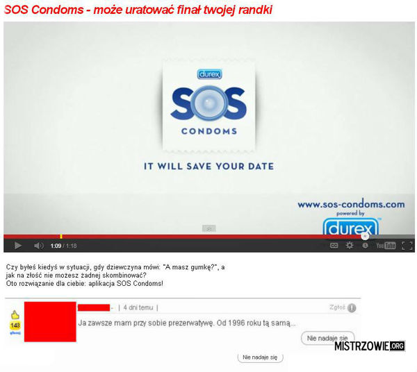 SOS Condoms –  
