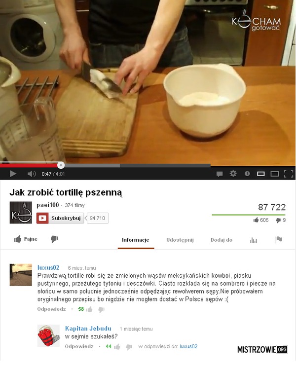 Jak zrobić tortillę pszenną –  